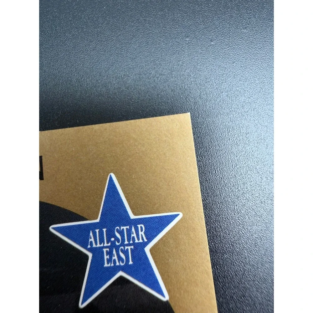 1990 NBA Hoops Michael Jordan All-Star East Card 5 Chicago Bulls Gold Border